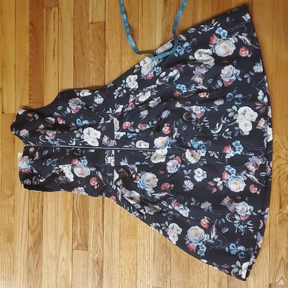Modcloth squirrel and bird dress - Picture 6 of 12